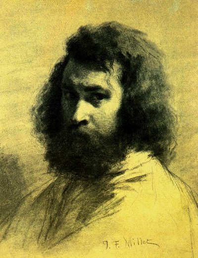auto-retrato de Jean Francois Millet